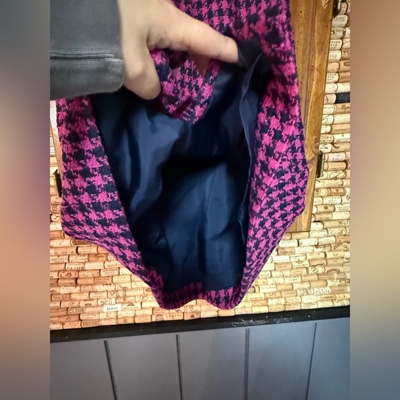 Vintage Bijou Fashions Made in Hong Kong tweed two piece jacket/skirt sz S chic - Picture 9 of 10